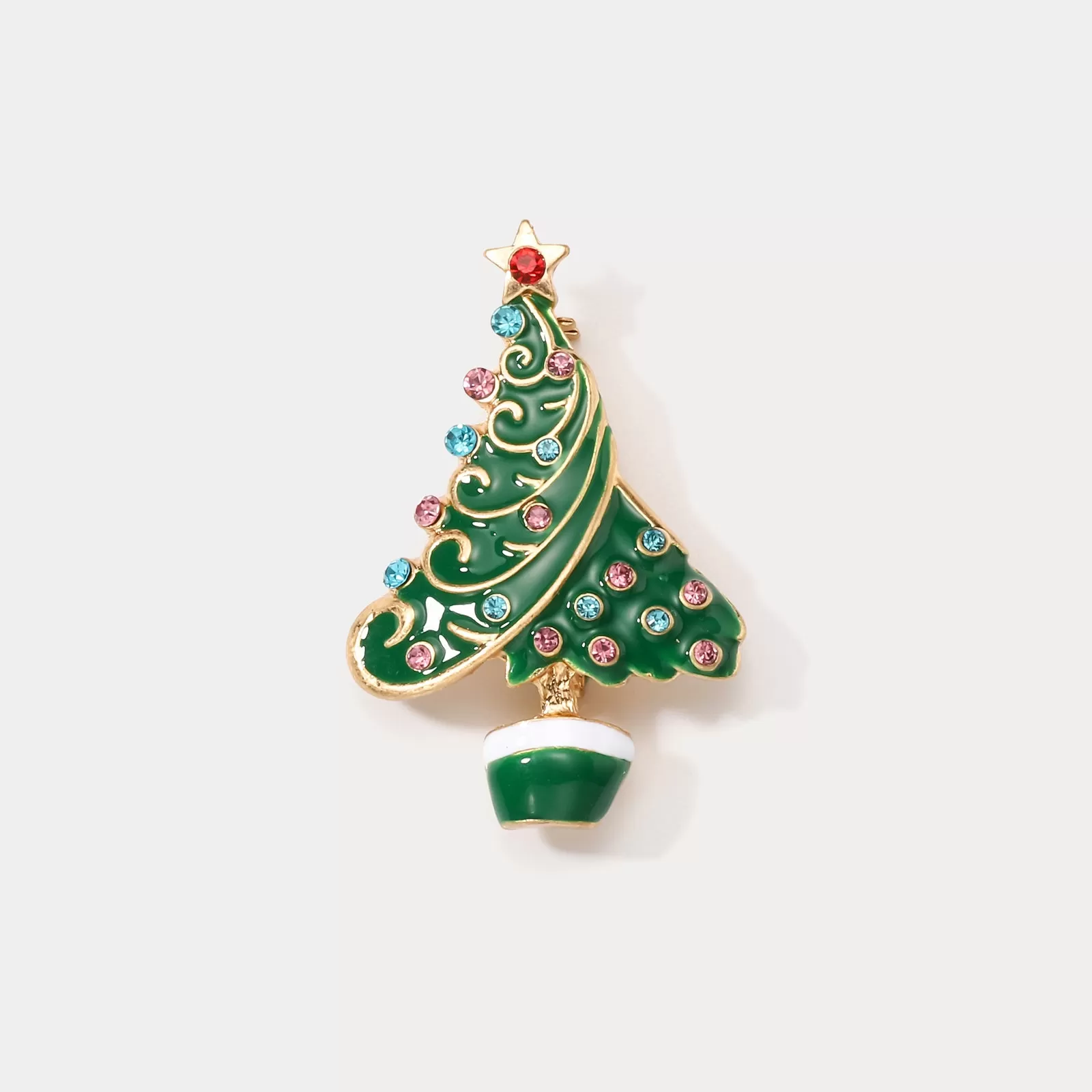 Christmas Tree Brooch