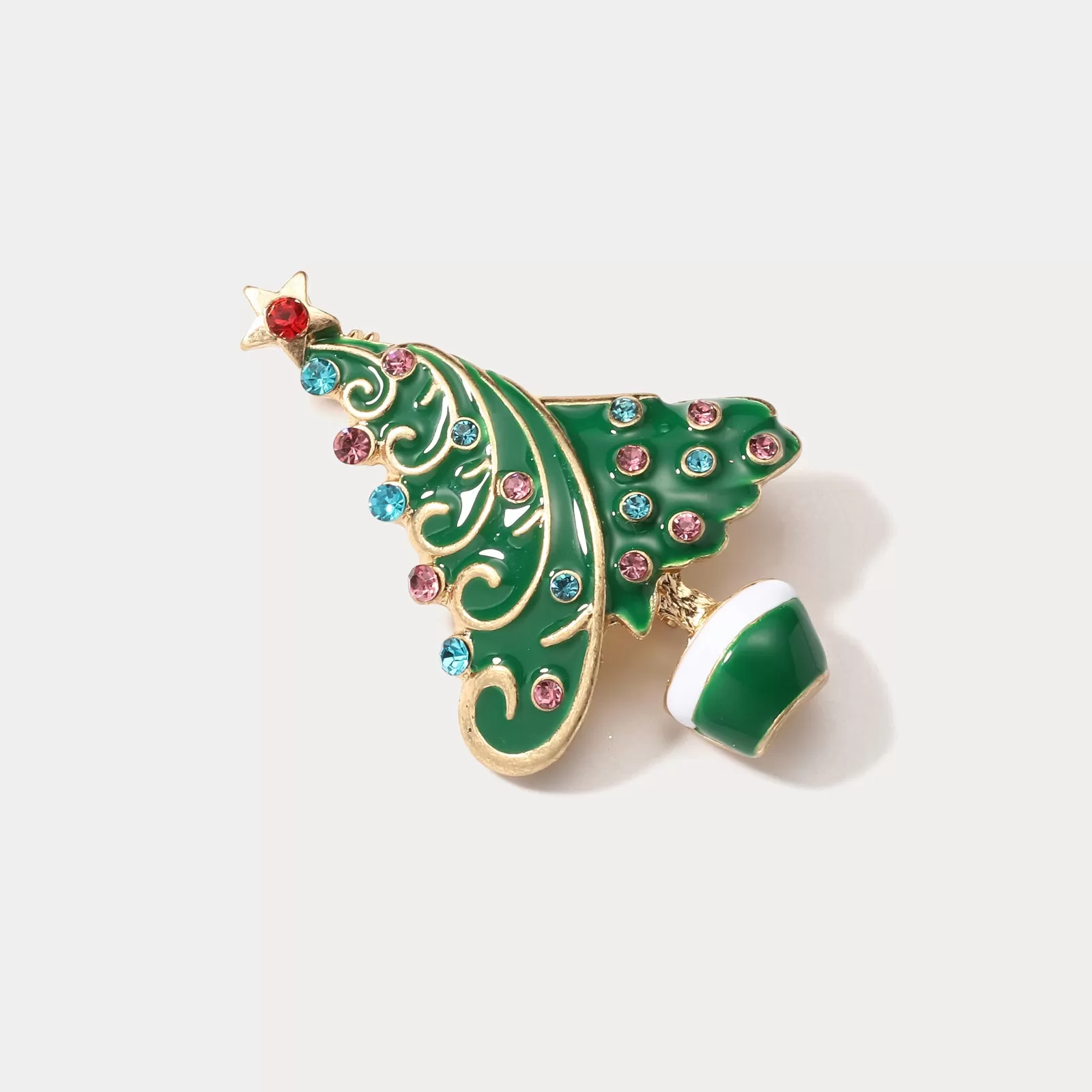 Christmas Tree Brooch